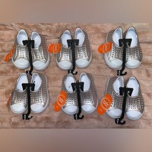 Gold Slip-On Shoes YOU GET ALL 6 PAIRS